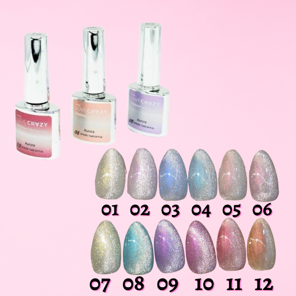 Producto - OJO DE GATO AURORA LOVE CRAZY
