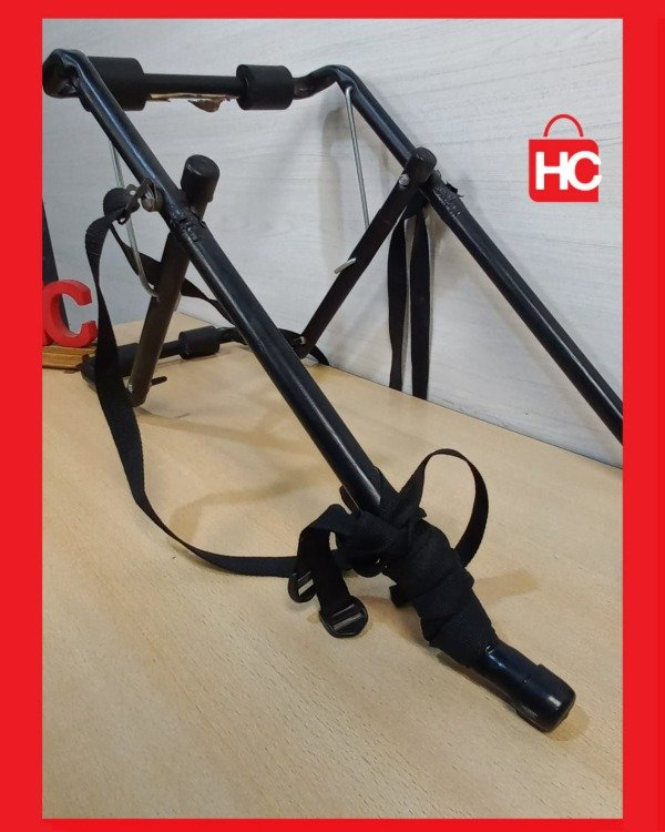 Producto - Portabicicletas trasero universal para auto / baúl (Plegable y con protectores) - 4
