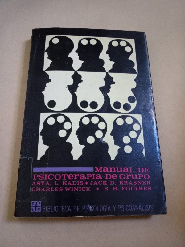 Producto - Manual de psicoterapia de grupo - Asya L. Kadis - FCE 1969