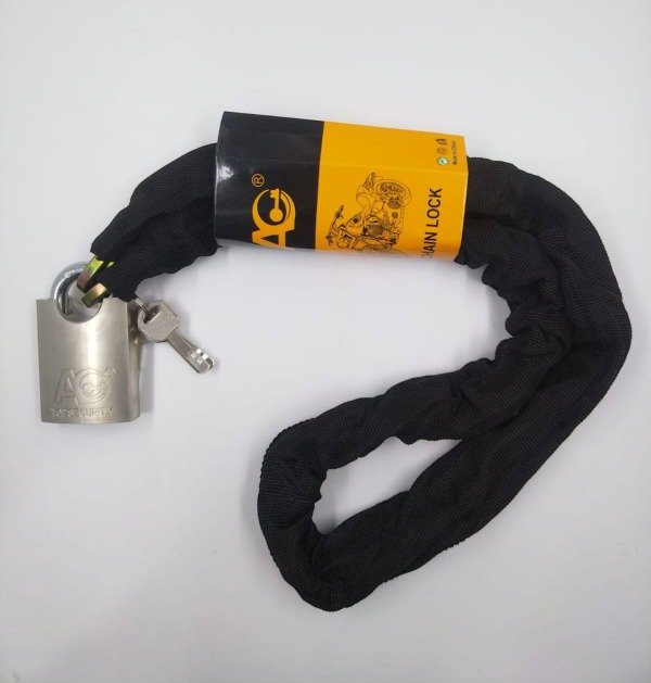 Producto - Linga candado traba cadena forrado