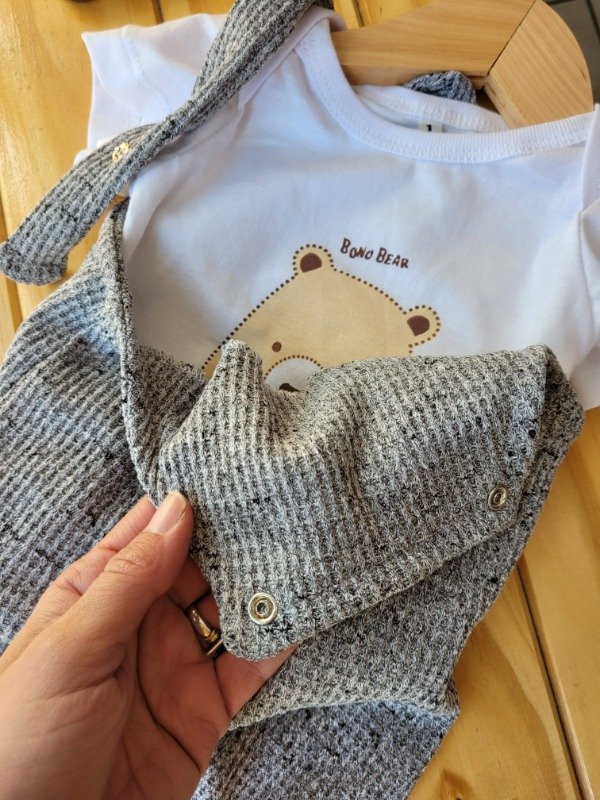 Producto - JARDINERO GRIS PANAL TEJIDO - transferencia 17.680