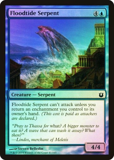 Producto - Floodtide Serpent Foil  Born of the Gods