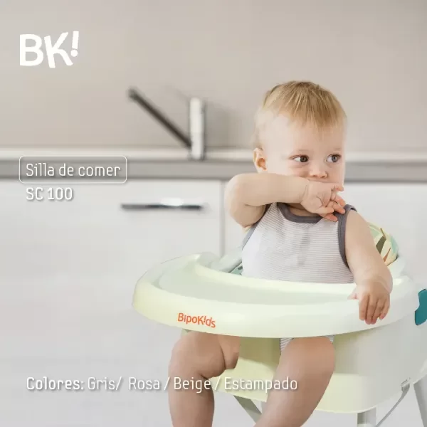 Producto - Silla de Comer Multifunción Bebe Bandeja Lavable