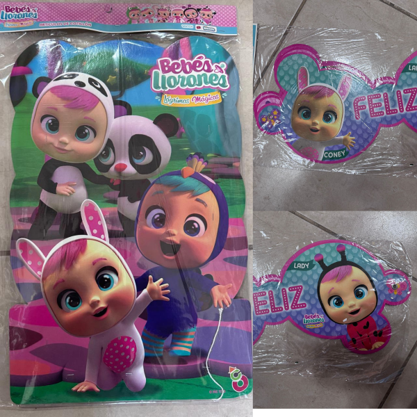 Producto - BEBES LLORONES - Artículos para Cumpleaños -