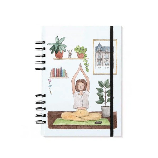 Producto - Cuaderno A5 Yoga