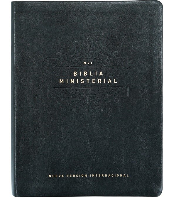 Producto - BIBLIA MINISTERIAL NVI - Imilación piel negro