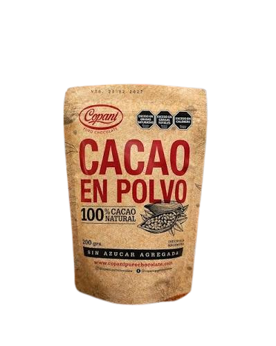 Producto - Copani cacao amargo en polvo x 200 grs.