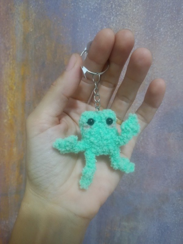 Producto - Llavero Ranita Mini - Finigurumis