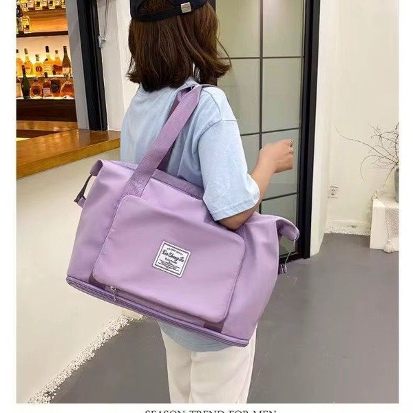 Producto - Bolso Extensible IMPERMEABLE - LILA