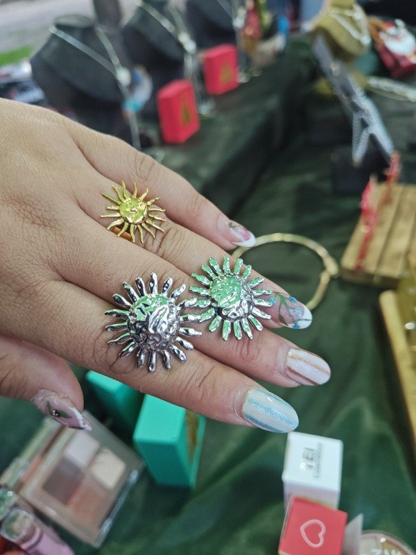 Producto - Aros pasantes Sol XL