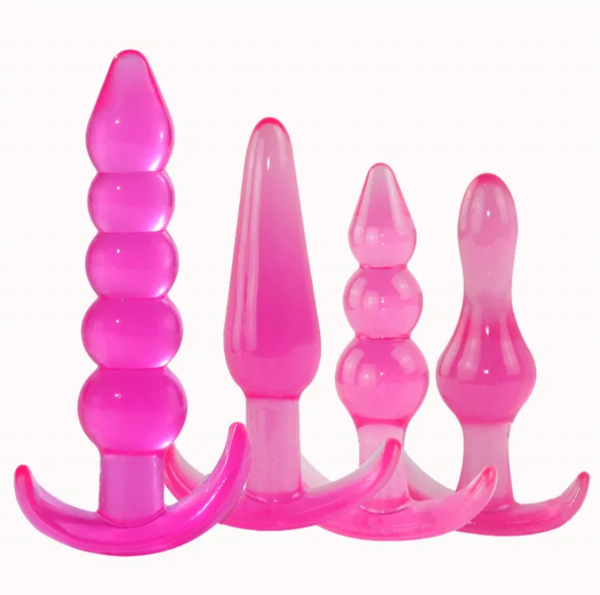 Producto - Kit de Plugs Anales Pink x 4