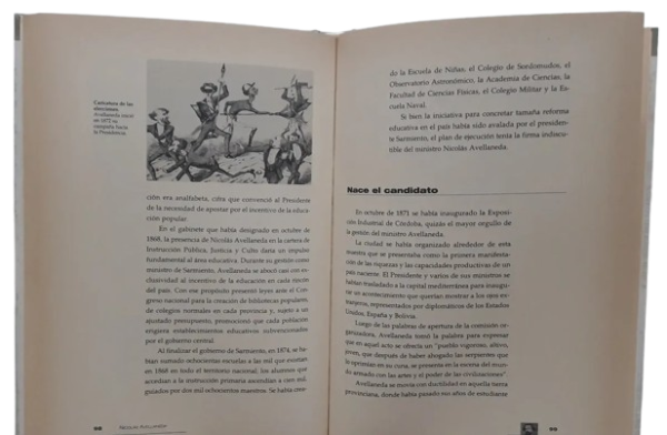 Producto - Grandes Protagonistas De La Historia Felix Luna Nicolas Avellaneda (usado) - 1