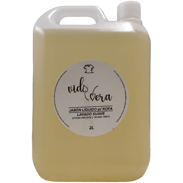 Producto - Jabón líquido para ropa - Suave - 2l [Vida Vera]