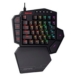 Producto - Redragon K585RGB Diti One-Handed - Negro