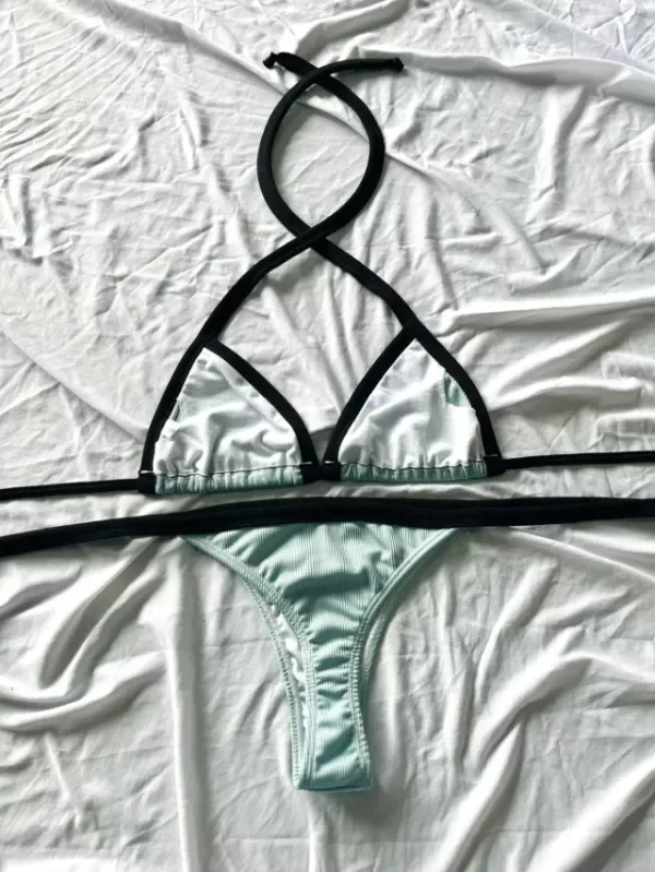 Producto - BK CORA MORLEY - CELESTE CON NEGRO - 5