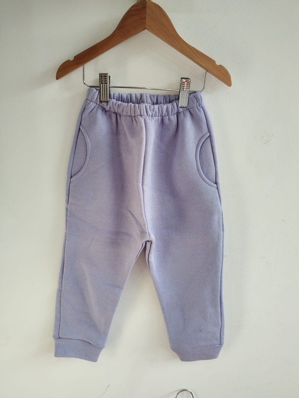 Producto - Jogging beba friza LILA TALLE 4 Y 5