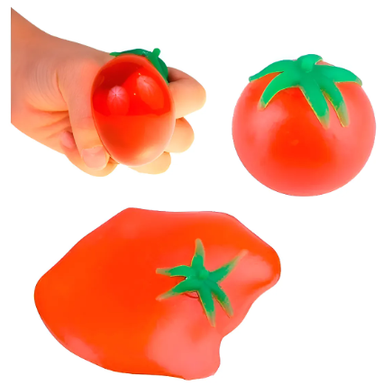 Producto - CAJA X12 Squishy Tomate Loco Lampara Antiestres Juguete Fidget Toy Tomate