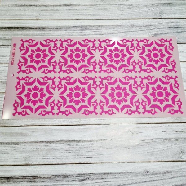 Producto - St 4560  Stencil Mayolica de 40x20 cm
