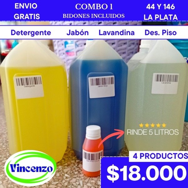 Producto - COMBO 1 BASICO X5LTS