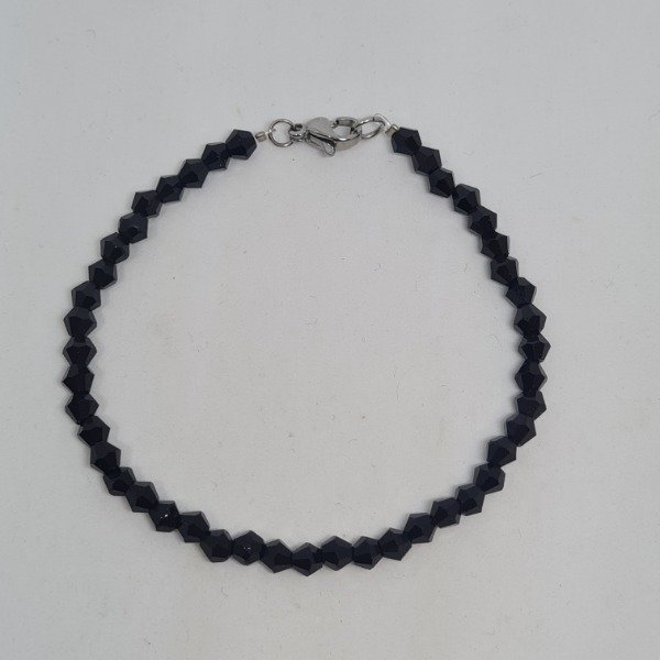 Producto - Pulsera negra acero
