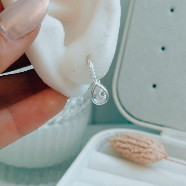 Producto - Aros Argollas Delia Plata 925