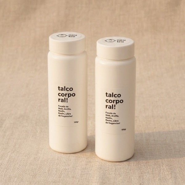 Producto - Talco corporal neutro!