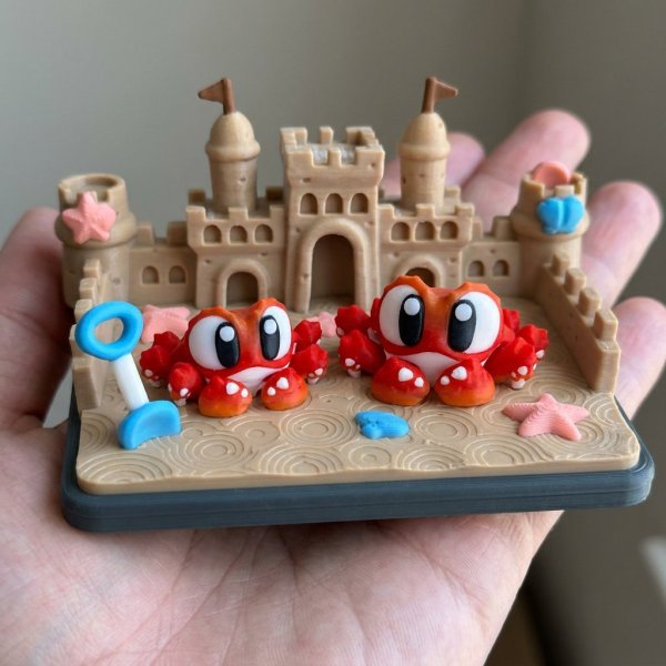 Producto - Cangrejo con Castillo de Arena - 1