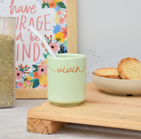 Producto - Mate de cerámica Verde