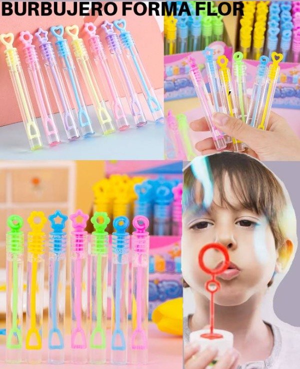 Producto - Burbujeros flores x 10 un