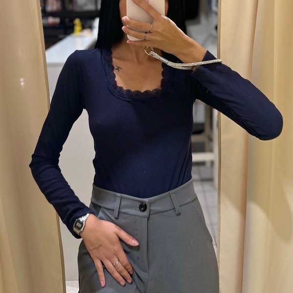 Producto - BODY PUNTILLA AZUL