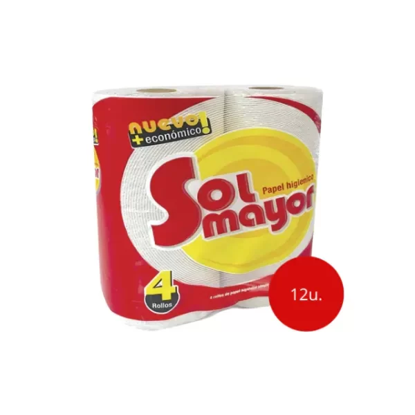 Producto - Papel Higienico Sol Mayor 12x4x30mts