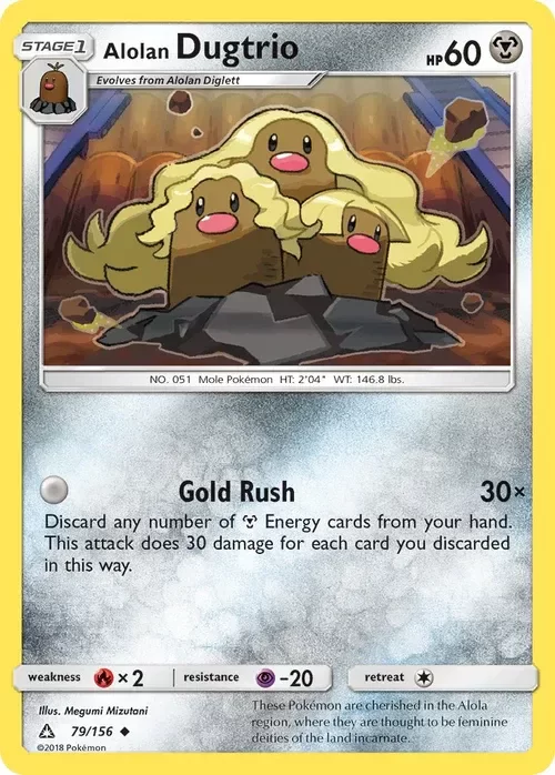 Producto - Alolan Dugtrio - 79/156 - Ultra Prism