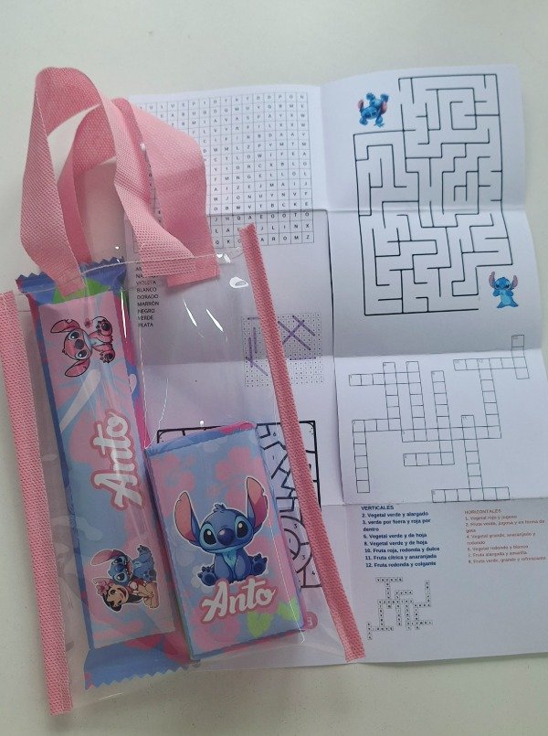 Producto - COMBO BOLSITAS CRISTAL GOLOSINA LIBRITO