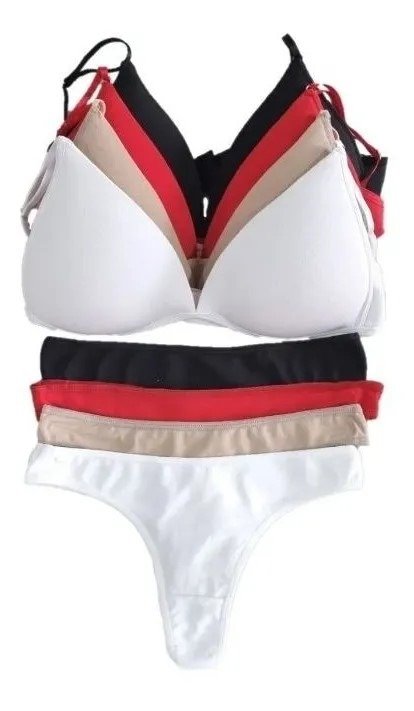 Producto - 14TO - Conjunto Triángulo Soft de Algodón