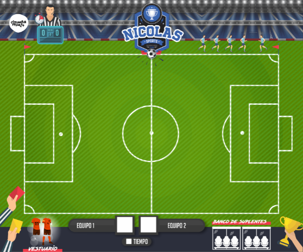 Producto - Alfombra didactica - Cancha de Futbol