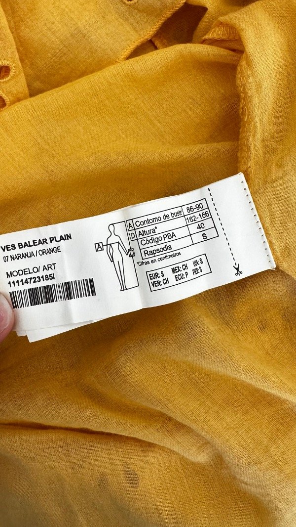 Producto - Vestido salear plain Rapsodia - 2