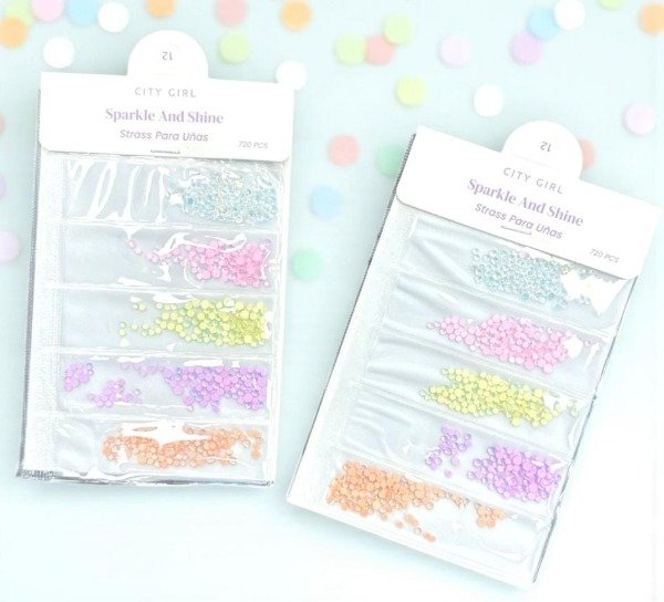 Producto - Deco City girl strass pasteles