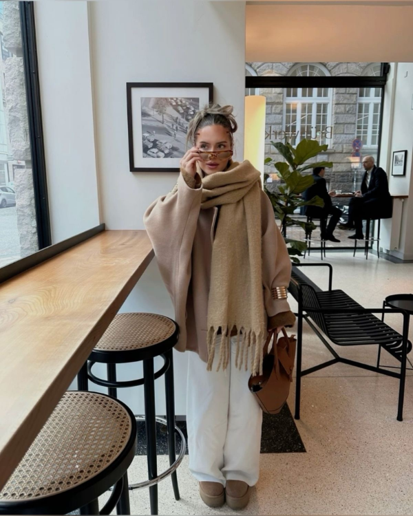 Producto - Bufandon Beige