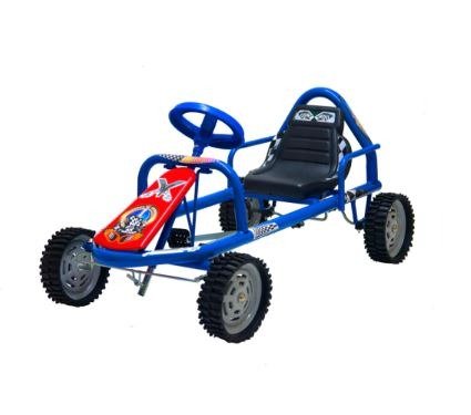 Producto - Karting a pedal deportivo ruedas metálicas Katib 601 - 0