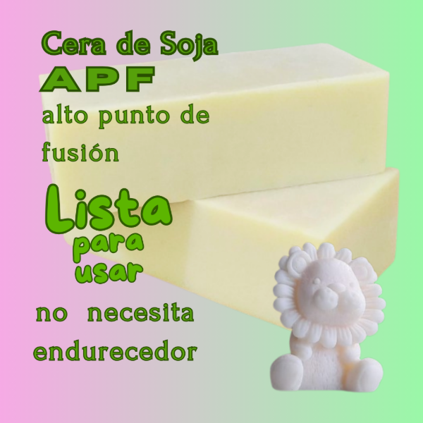 Producto - Cera de Soja APF Lista para Usar - para velas de molde