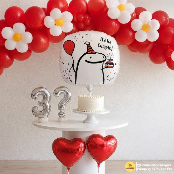 Producto - COMBO GLOBOS FLORK - 01838