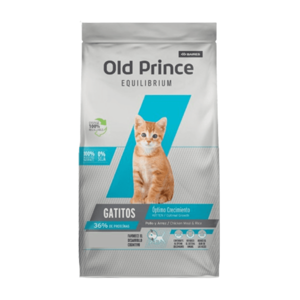 Producto - Old Prince Equilibrium gatos cachorros 1 Kg