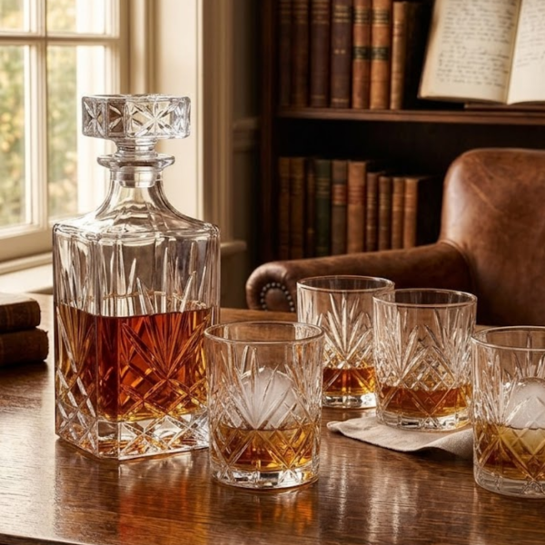 Producto - Set de Degustación Luxury: Decantador + 6 Vasos Whisky - 3