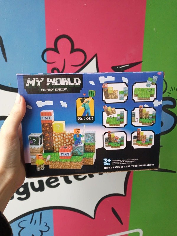 Producto - Cubos magnéticos Minecraft x100