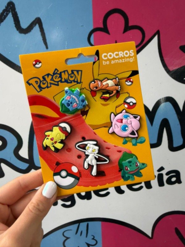 Producto - Pins para Crocs Pokemon