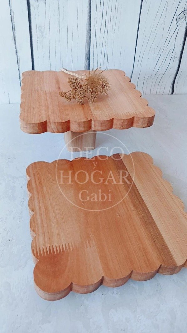 Producto - TABLITA DE APOYO FLORECER CUADRADA