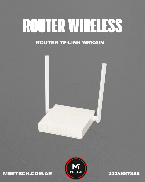 Producto - ROUTER TP LINK (TL-WR820N)
