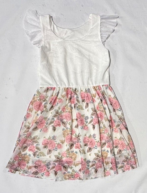 Producto - VESTIDO NIÑA FLORES