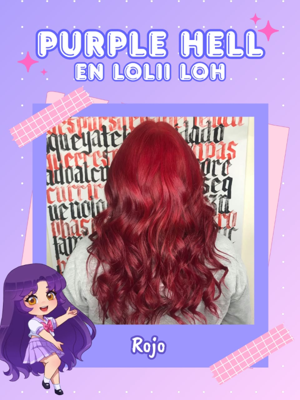 Producto - Tintura Rojo Vegana Fantasia - Marca Purple Hell - 0