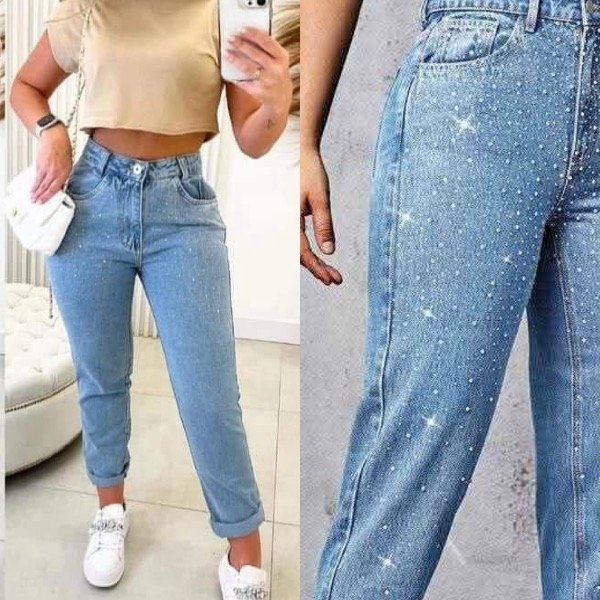 Producto - Jeans moon con strass disponibles en 38/40